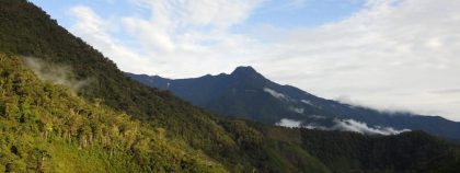 Hotspot Andes Tropicales paisaje en Colombia