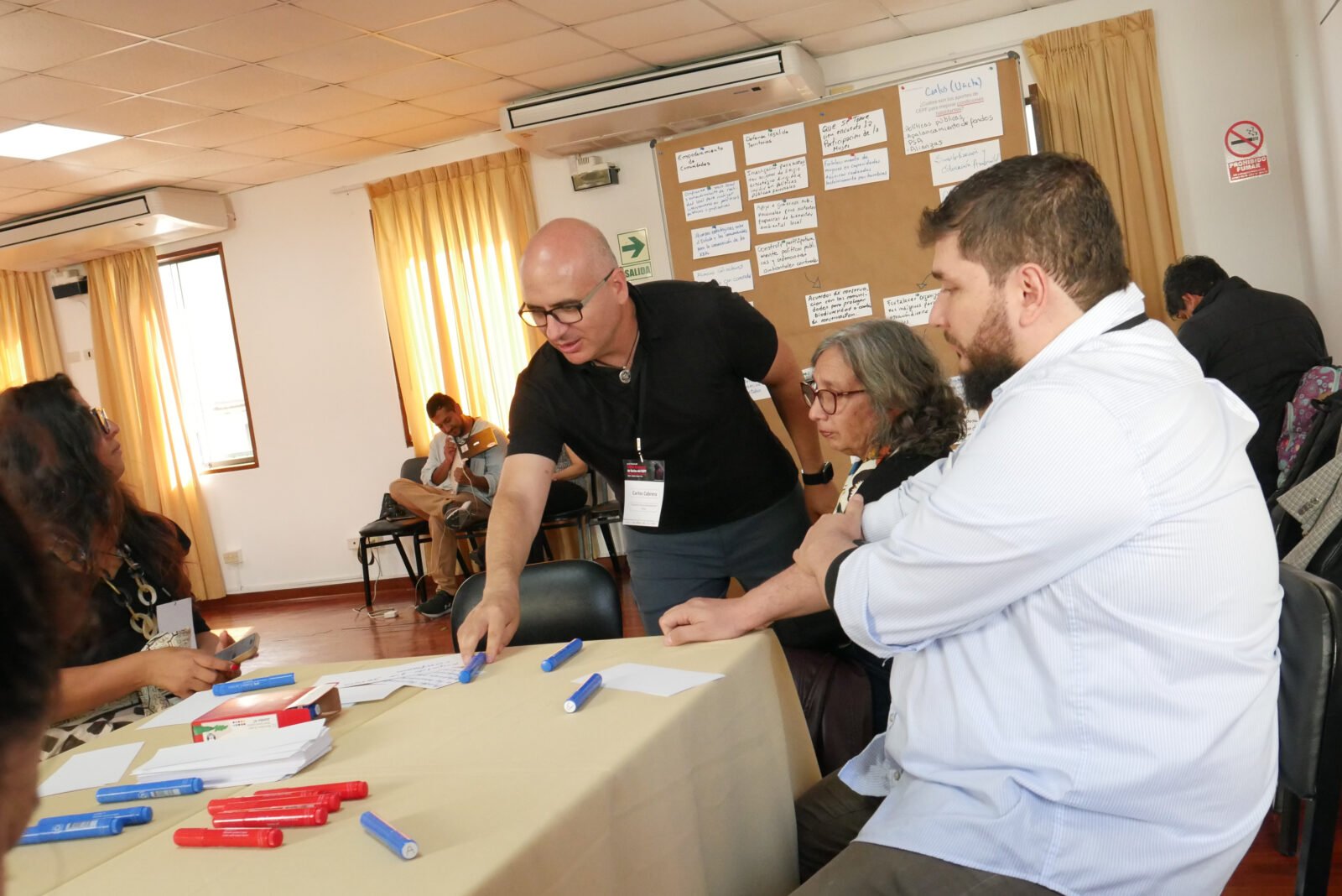Sesión de discusión sobre logros durante el 1er día del Taller Regional de Socios, que permitirá seguir construyendo las bases para el futuro de los Andes Tropicales.